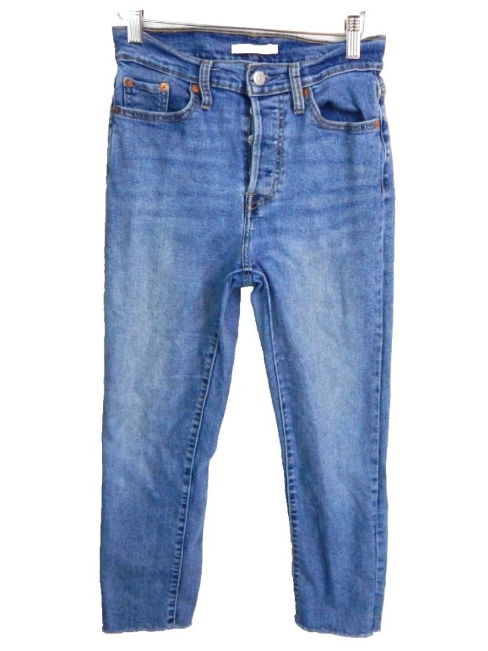 Levi's Wedgie Straight Ankle Crop‎ Jeans